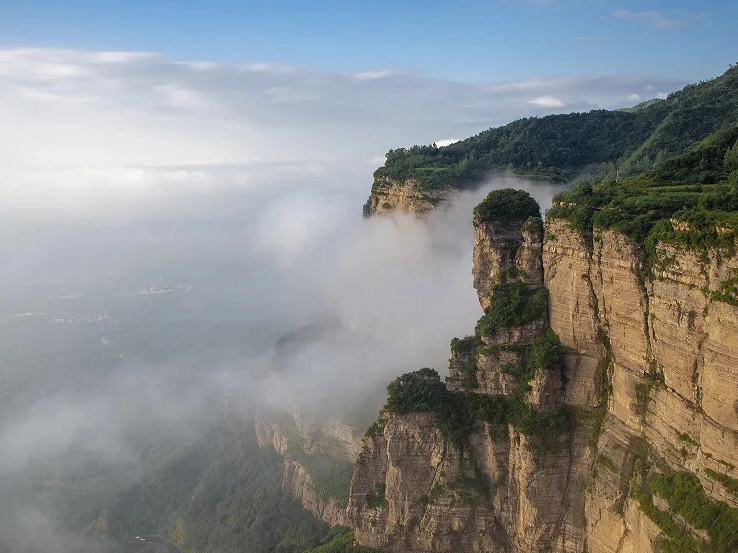 雨过天晴，太行大峡谷美若仙境！