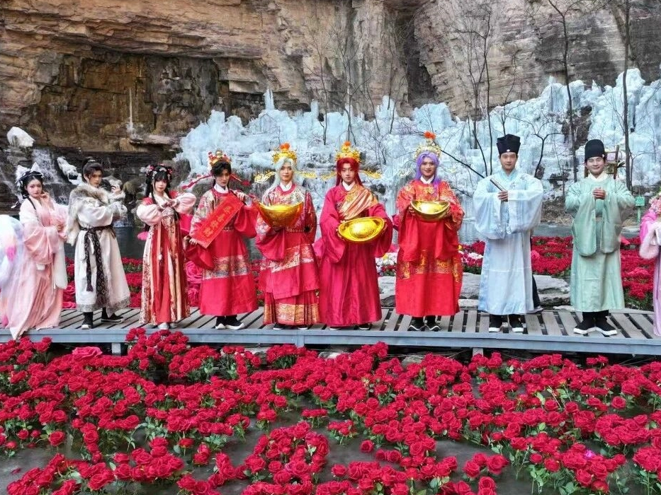 林州太行大峡谷春节入园时间调整公告！好戏连台，精彩继续～