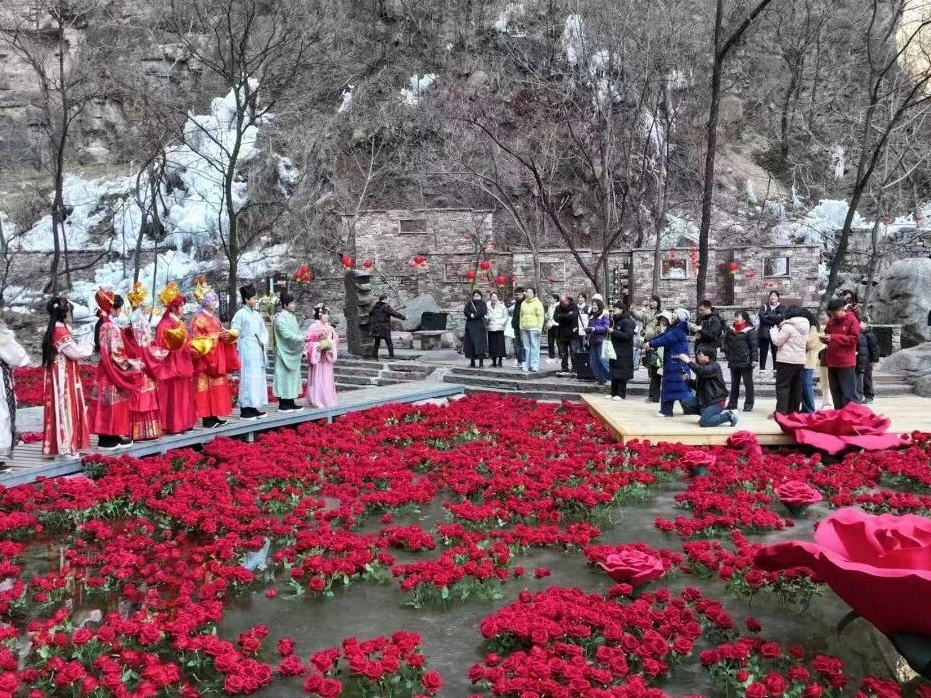 林州太行大峡谷大年初一开门迎客，五大场景七大活动热闹启新~