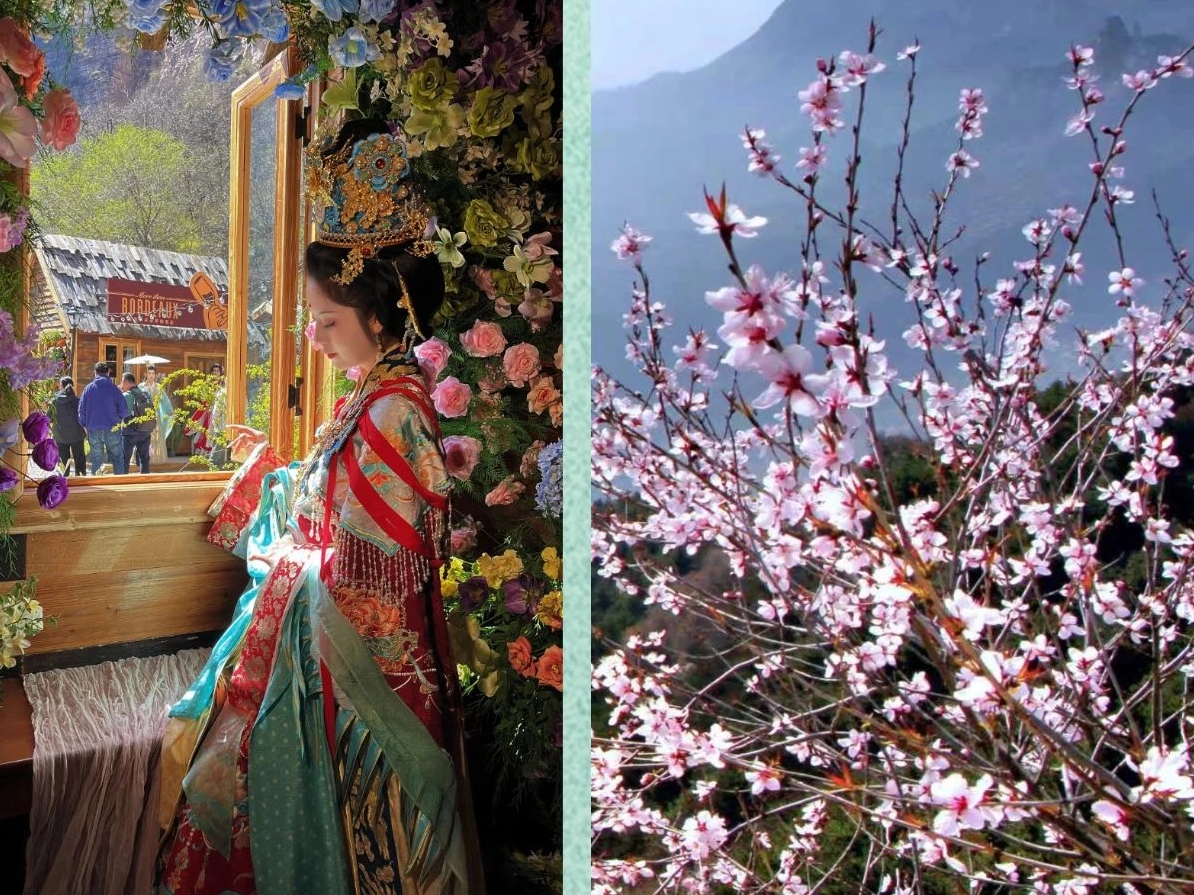 清明假期首日太行大峡谷再上热搜！国风盛宴人气火爆！