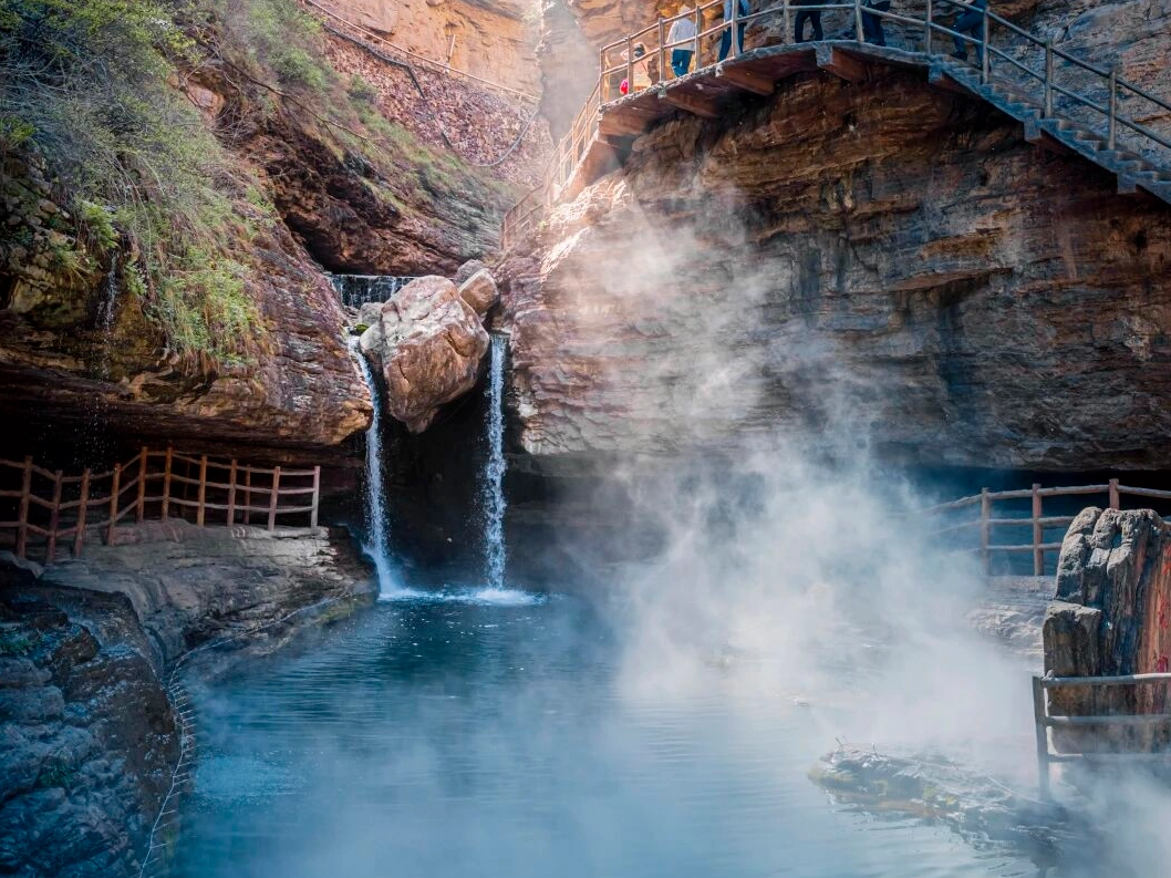 一谷仙气，明日相约太行大峡谷国风秘境！