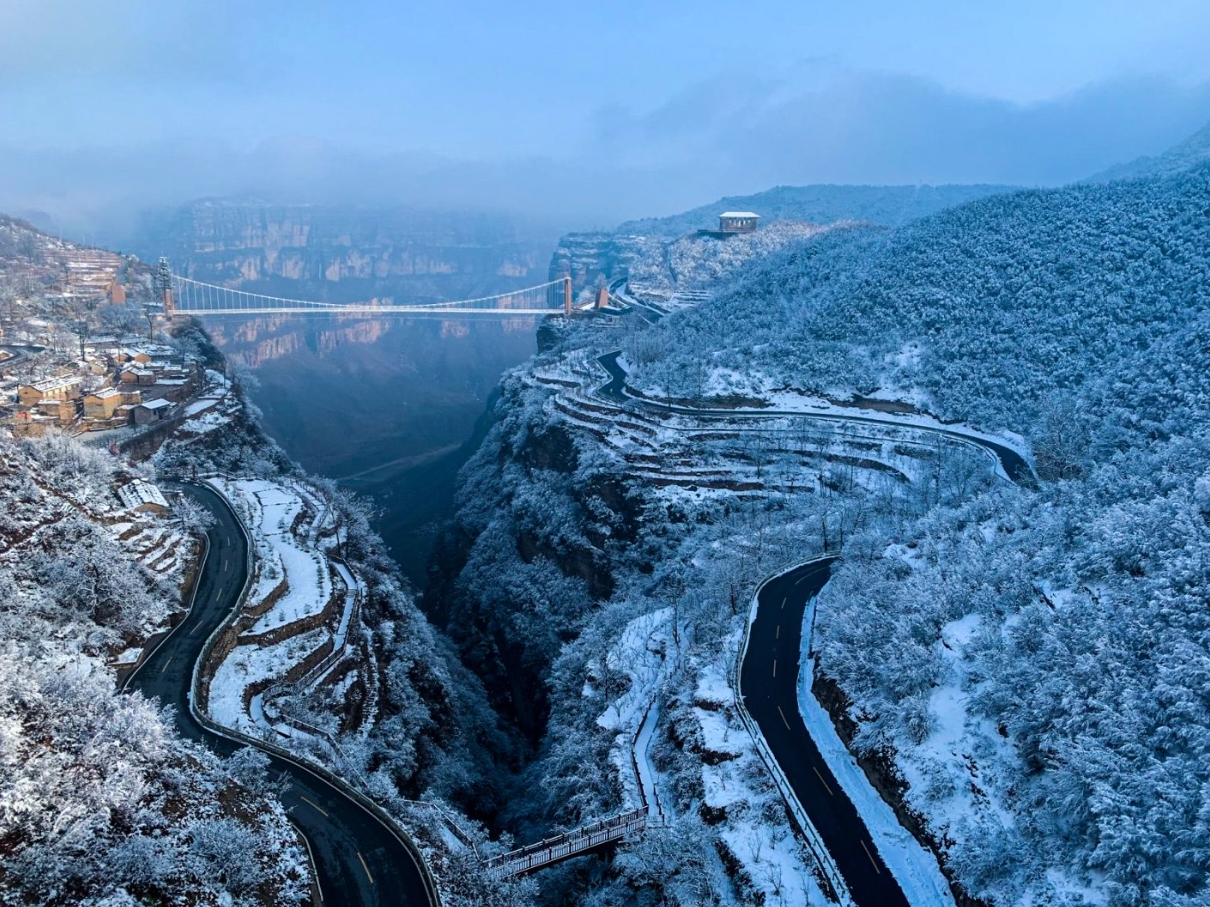 林州太行大峡谷两日游，这样玩就对了~